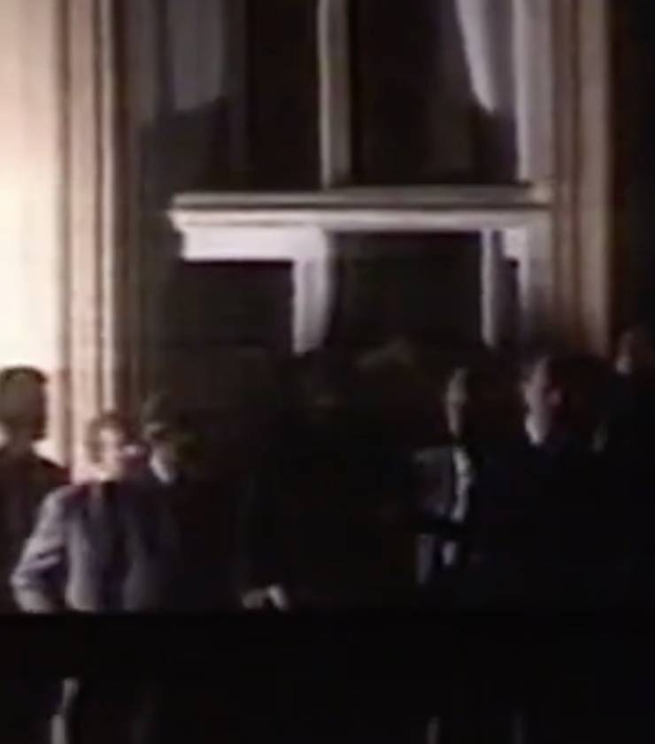 Genscher in der Prager Botschaft 30. September 1989